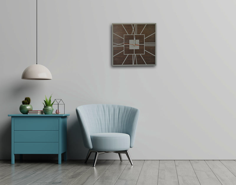 Timbra Clock-TM 004SIBR