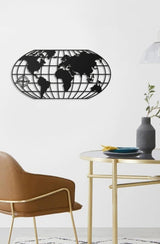 Eh World Map Wall Art-WQ.WA36.01