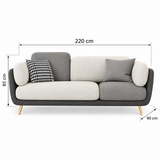 Bennett Sofa-Hippo205