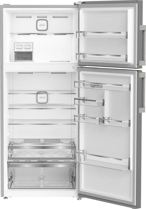 Ariston NoFrost Top Freezer Refrigerator , 590 Liter Inverter Motor , Silver - ART78 F6593 XNA
