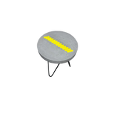 Yellow Lego Side Table-103