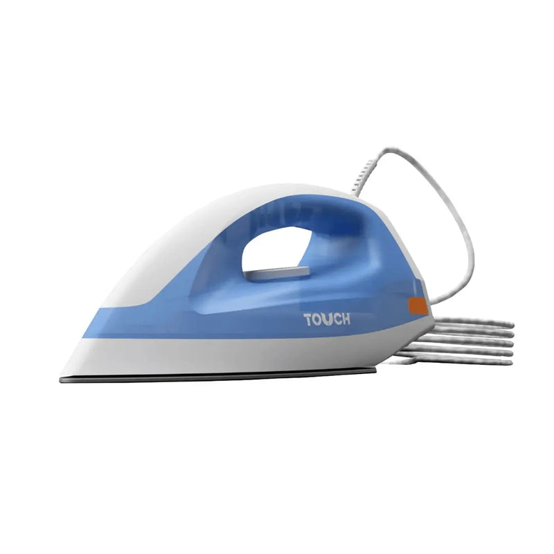 Touch Fast Dry Iron , 1600 Watt , Blue White - 40420
