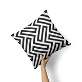 Olivia black & white cushion-AM100