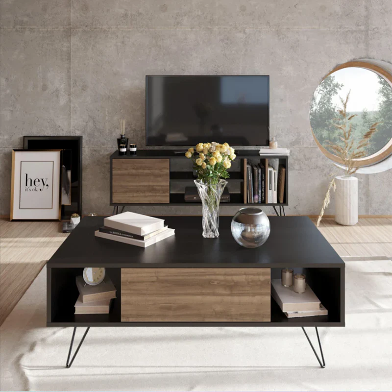 Valerio TV Unit with Coffee Table-HI3