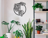 Monstera Plant Leaf Wall Art-WQ.WA43.01