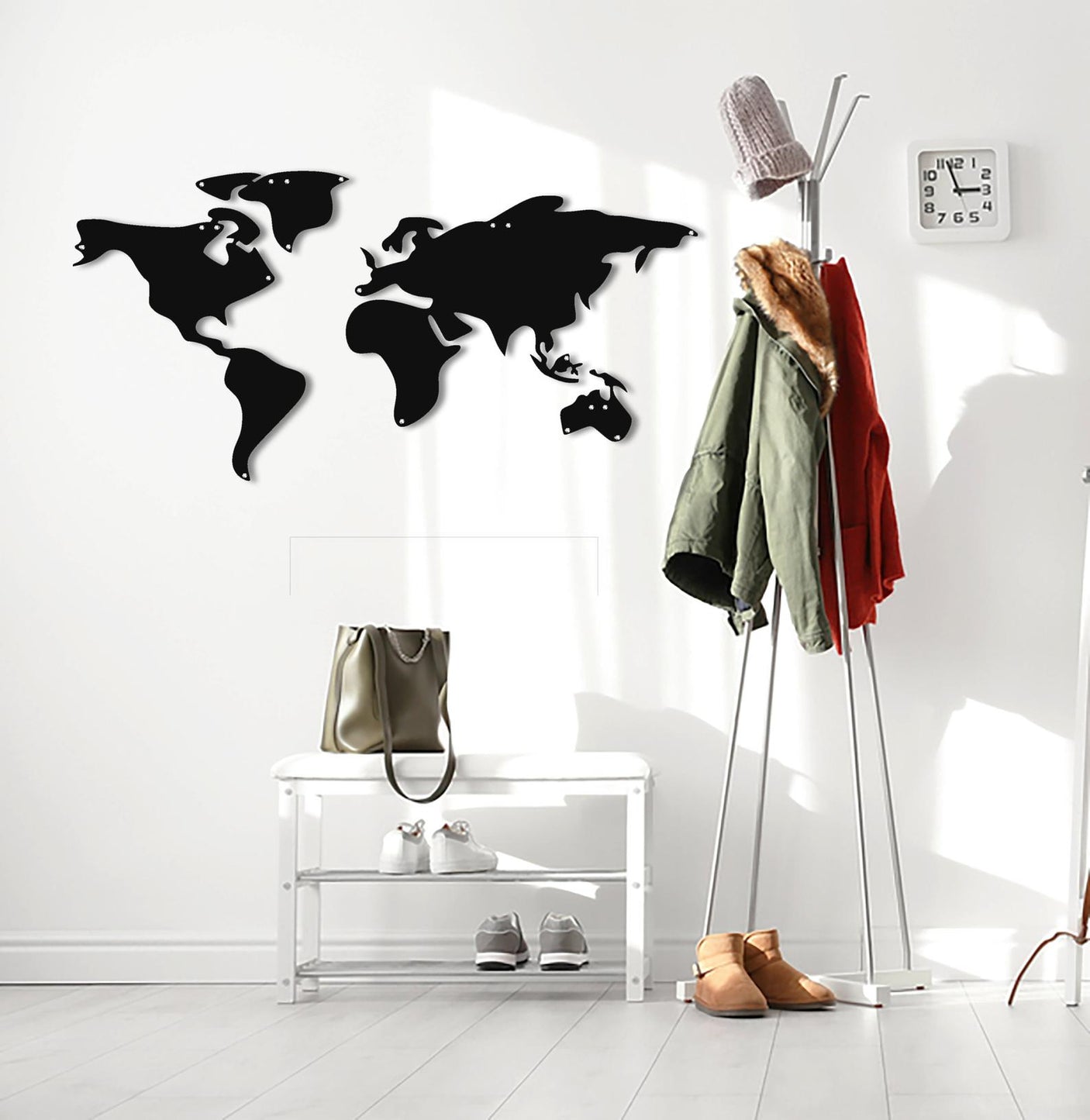 World Map Wall Decor-WQ.WA38.01