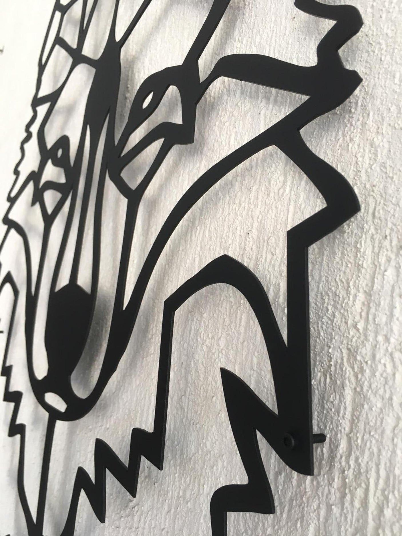 Wolf Head Wall Art-WQ.WA22.01