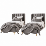 Arvos Set of 2 Beds-aw114