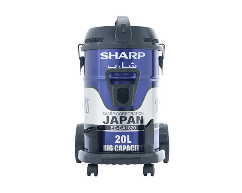 Sharp Drum Vacuum Cleaner , Blue - EC-CA1820-X