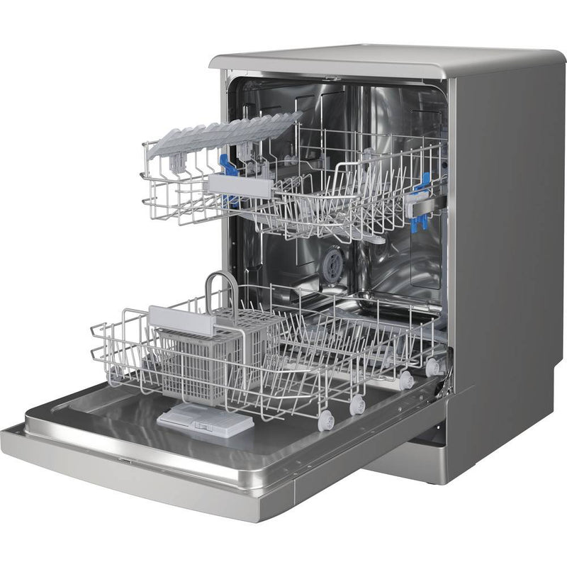 Indesit DFC 2B+16ACX Dishwasher - Silver, 13 Persons, Digital