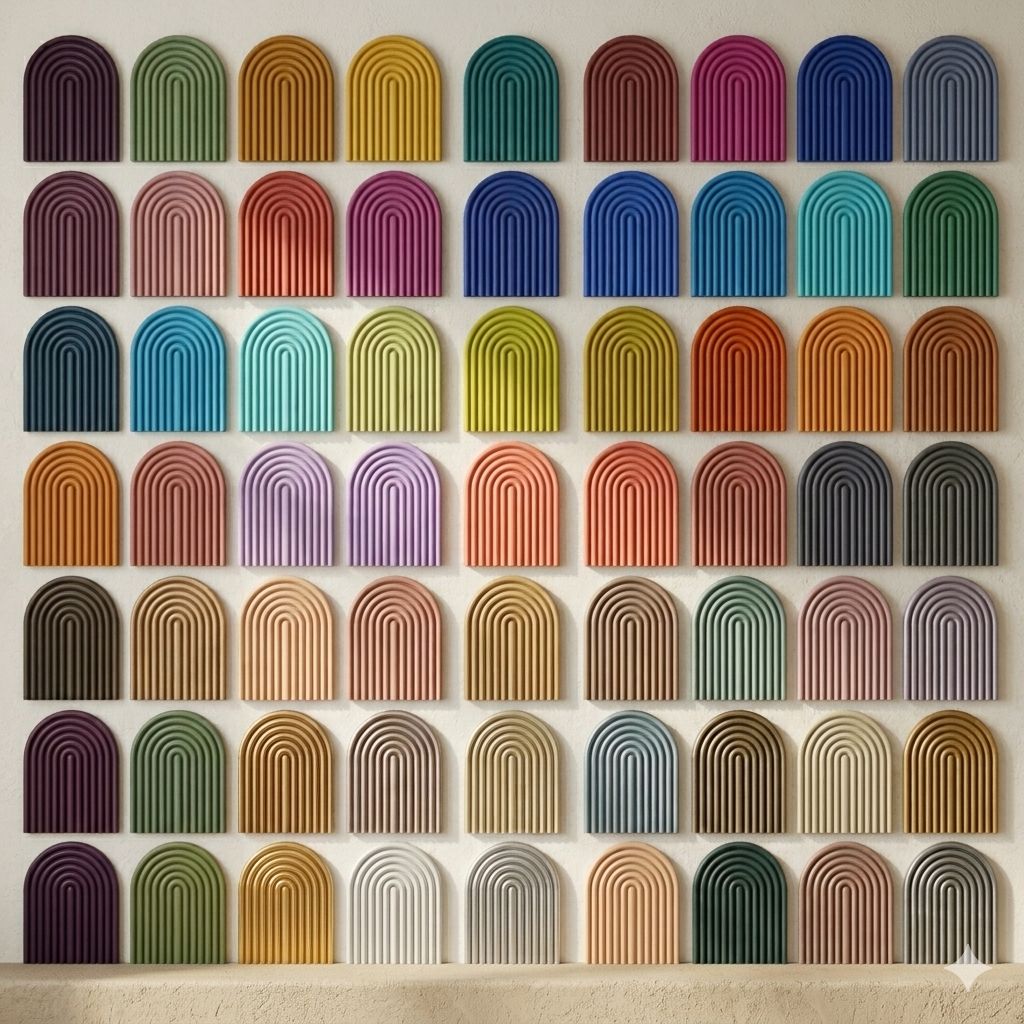 Ripple Arch Frame Zigzag Shaped-108