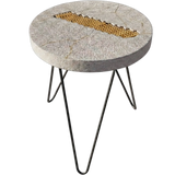 Golden Lego Side Table-21