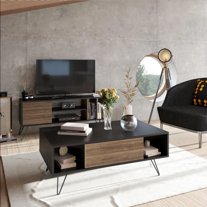 Valerio TV Unit with Coffee Table-HI3