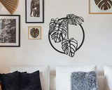 Monstera Plant Leaf Wall Art-WQ.WA43.01
