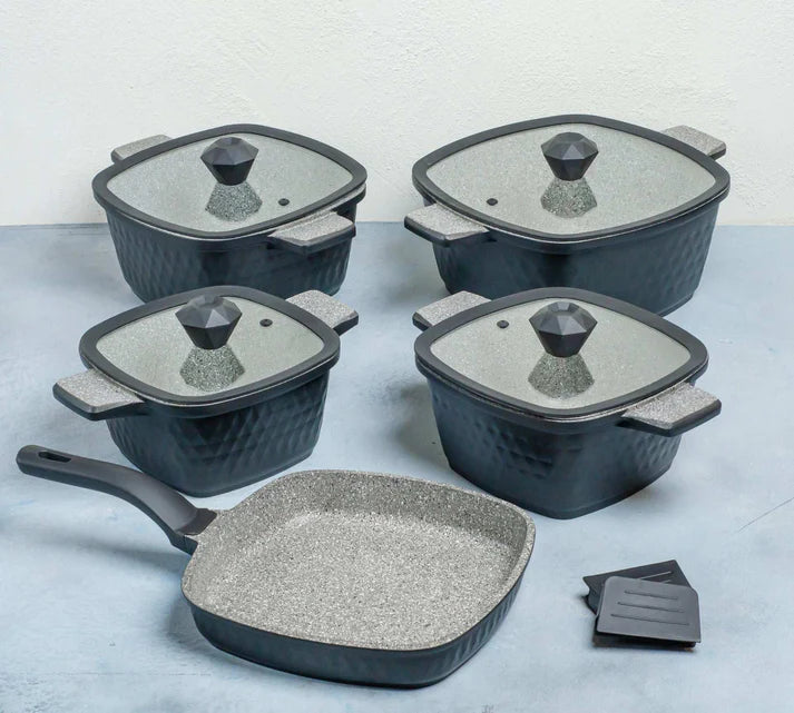 11 Pieces Set Cube Die-Cast Granite-10-23-11-7785