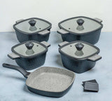 11 Pieces Set Cube Die-Cast Granite-10-23-11-7785
