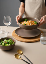 Mocha Matte Dinner Set-2-11-24-6572