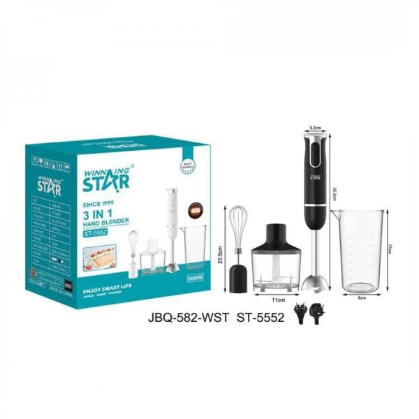 Winning-Star 4 In 1 Hand Blender St-5552_12401051901060 — manzzeli.com