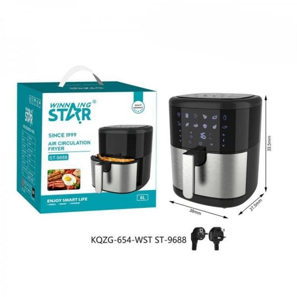Winning-Star Air Circulation Fryer St-9688_12401050606100