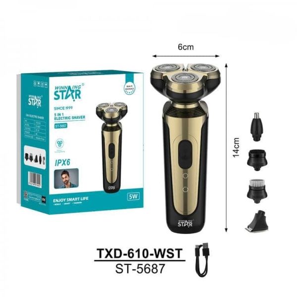 Winning-Star Electric Rotary Shaver St-5687_12404030105200