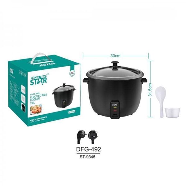 طباخ أرز كهربائي من وينينغ ستار، رقم المنتج: 9345_6932786485099