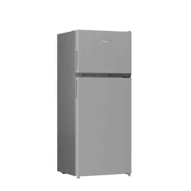 Indesit NoFrost Top Freezer Refrigerator , 420 Liter , Silver - TINF70420SEG