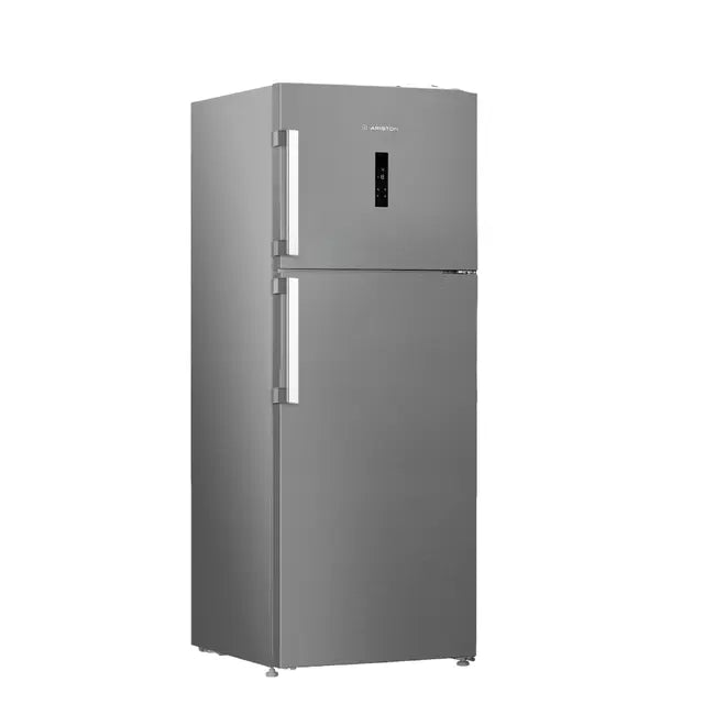 Ariston NoFrost Top Freezer Refrigerator , 420 Liter Inverter Motor , Silver - ART70 F1422D XNA