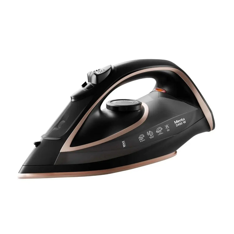 Mienta Steam Iron , 2400 Watt , Black - SI181640A
