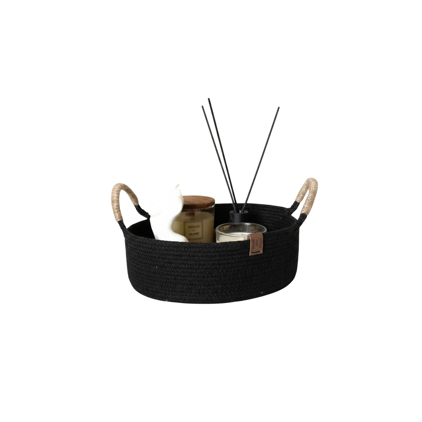 Black Luxe Basket-WV124