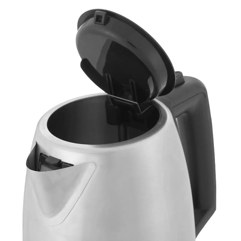 Tornado Stainless Steel Electric Kettle , 1.7 Liter 2200 Watt , Silver - TKS-2217
