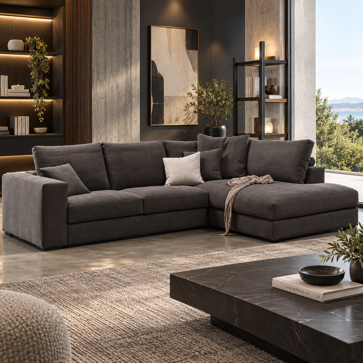 Haleen Sofa L Shape-AK84