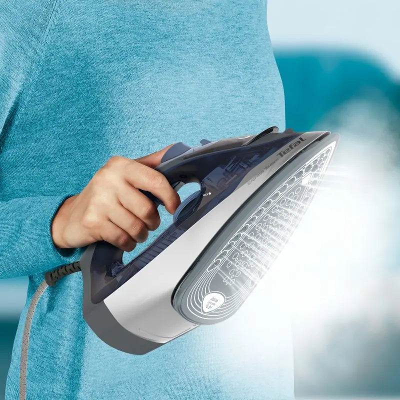 Tefal Express Steam Iron , 2500 Watt , Blue - FV2868E2