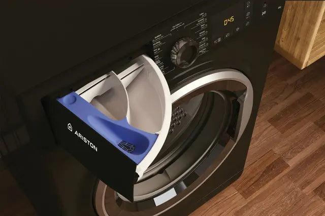 Ariston Front Load Washing Machine , 8 kg , Black - NM11 823 BS EG