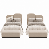Yarden Set of 2 Beds-aw106