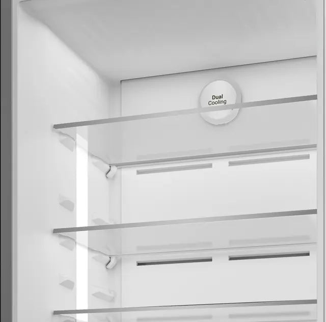 Ariston NoFrost Top Freezer Refrigerator , 420 Liter Inverter Motor , Silver - ART70 F1422D XNA