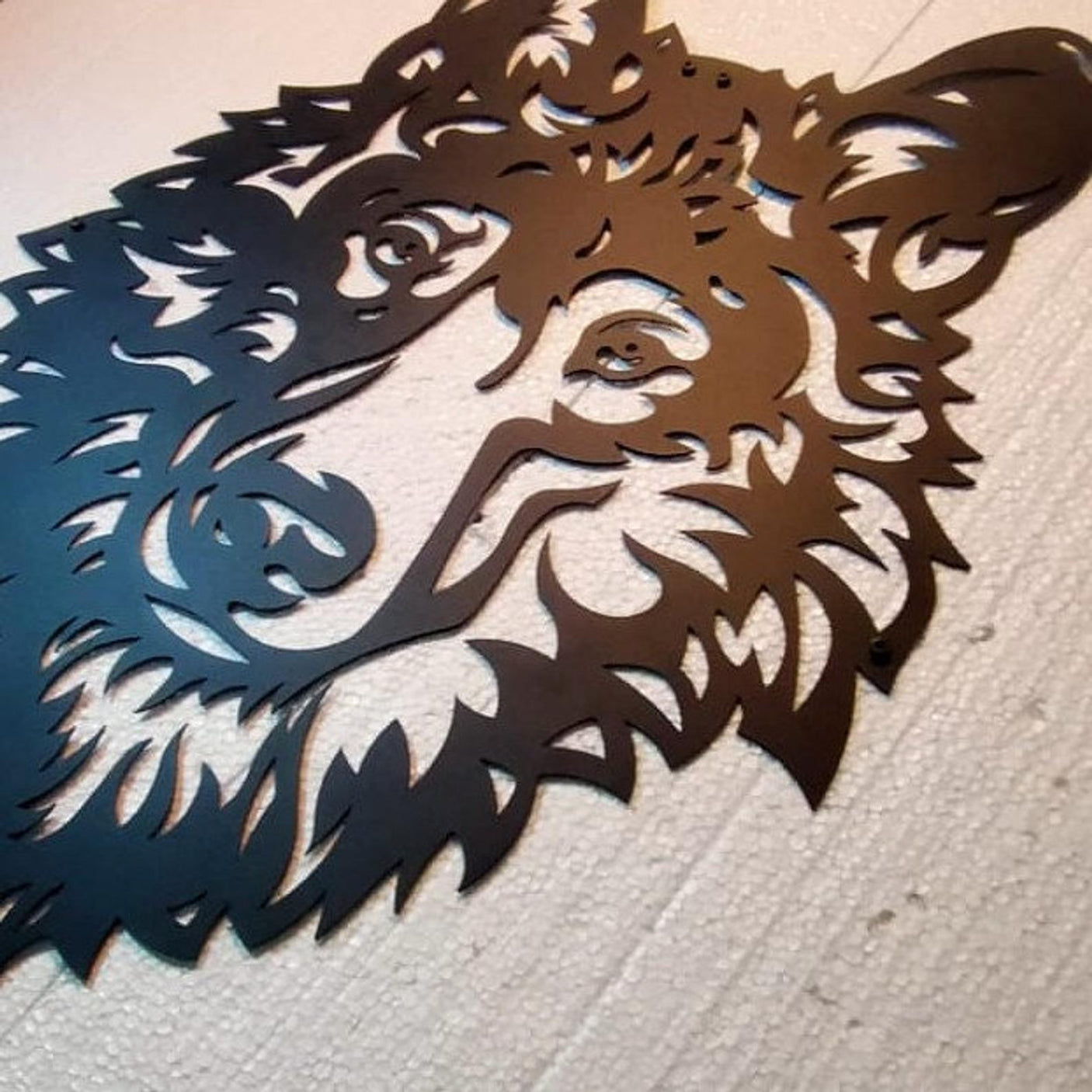 Wolf head wall art-WQ.WA28.01