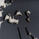 Rounded World Map Wall Art-WQ.WA37.01