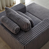 Zeya Armchair with pouf-Hippo250