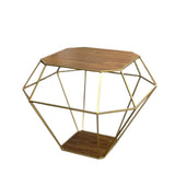 Oak Accent Coffee Table_MT86