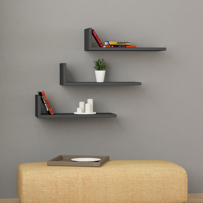 Solisa Set of 3 Shelves-SHLF-004