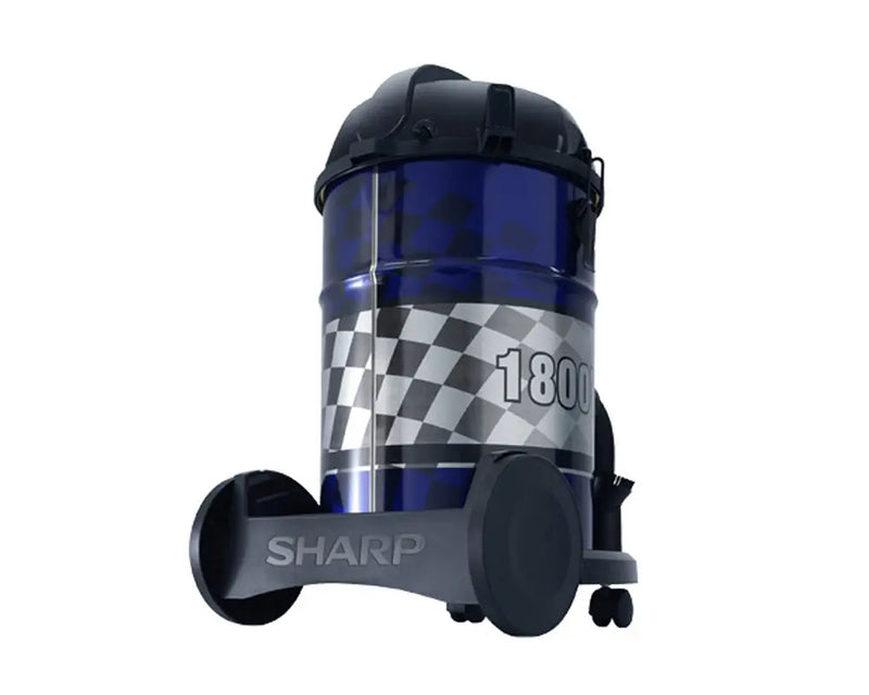 Sharp Drum Vacuum Cleaner , Blue - EC-CA1820-X