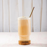 Ribbed Glass Cup-3-26-350-0714