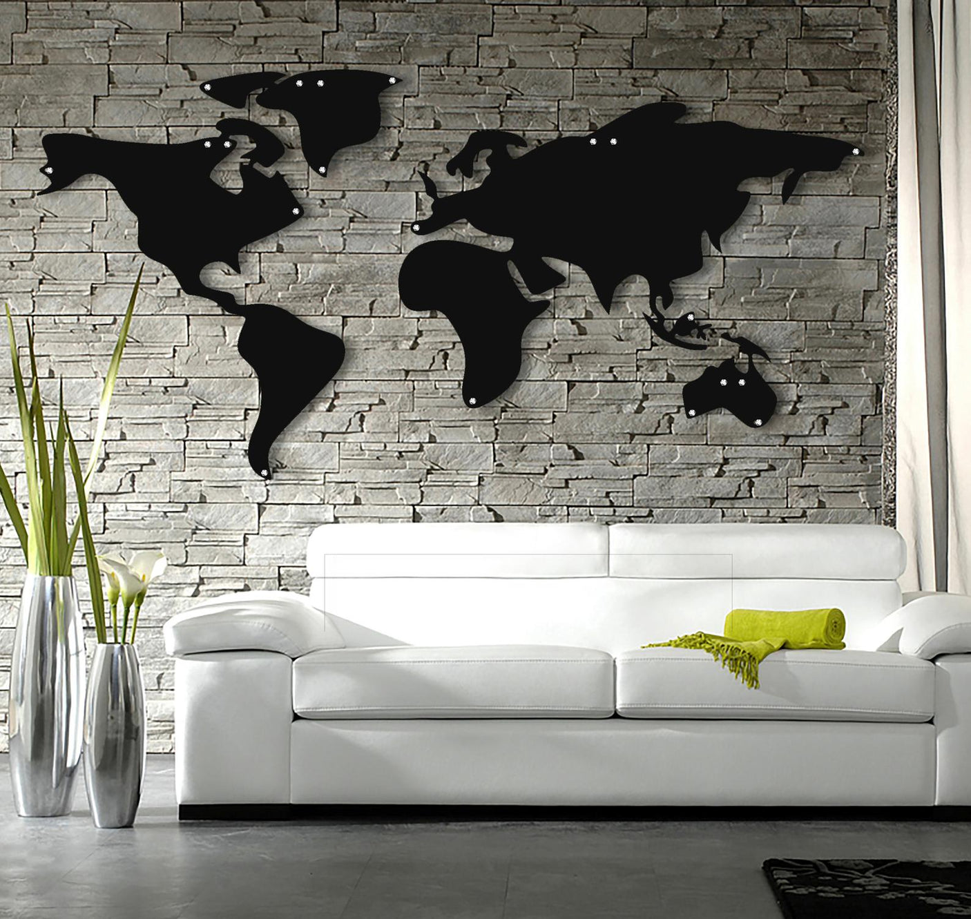 World Map Wall Decor-WQ.WA38.01