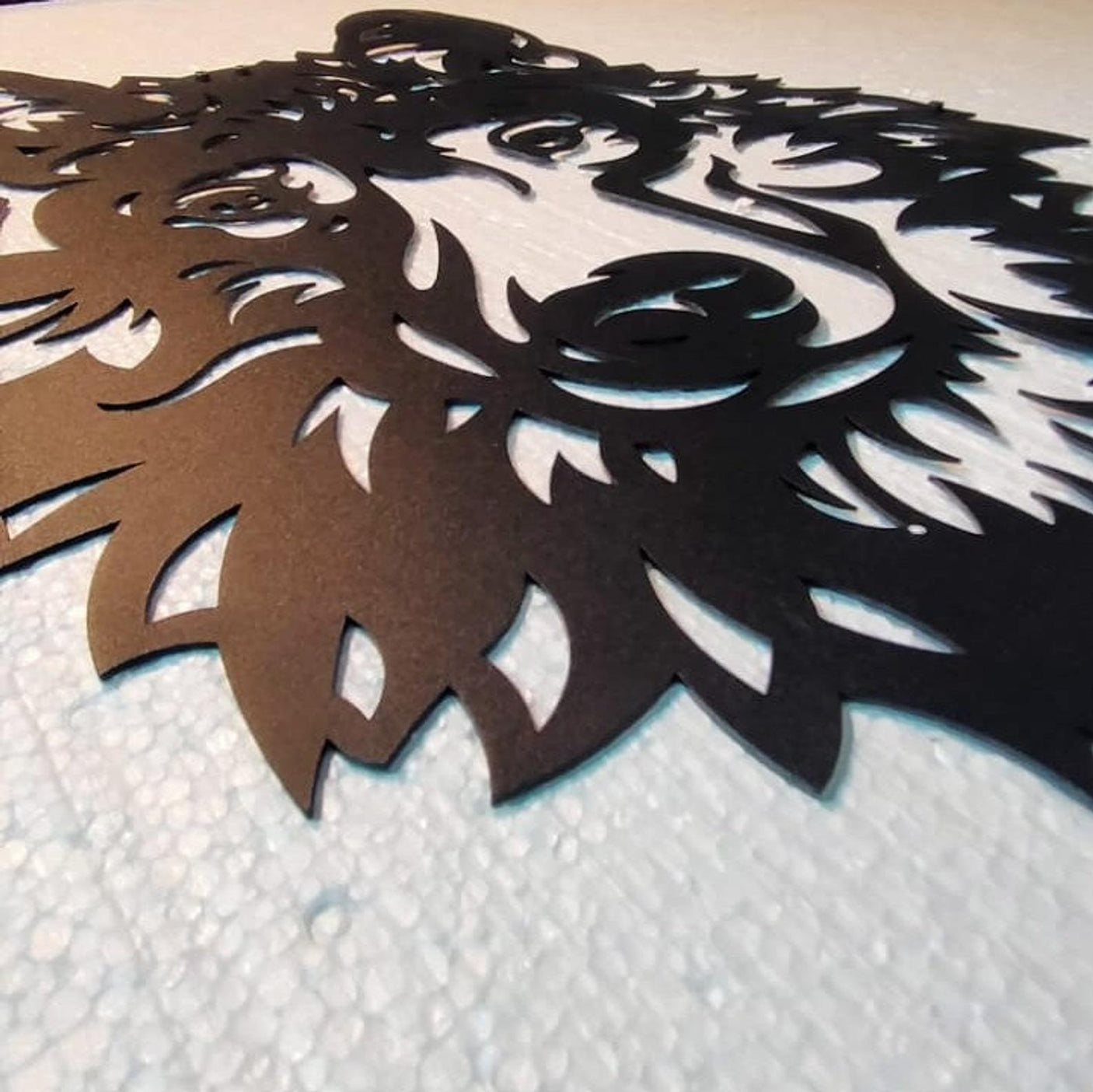 Wolf head wall art-WQ.WA28.01