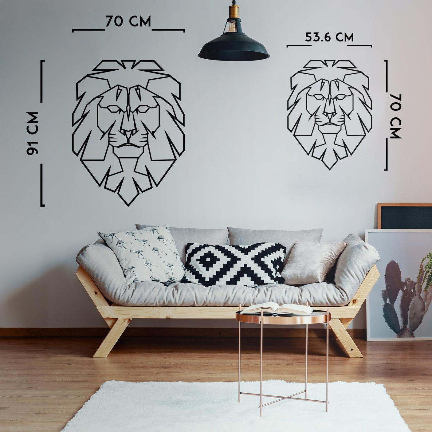 Lion Head Wall Art-WQ.WA2.01