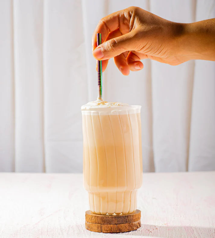 Ribbed Glass Cup-3-26-350-0714