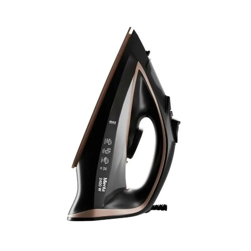 Mienta Steam Iron , 2400 Watt , Black - SI181640A