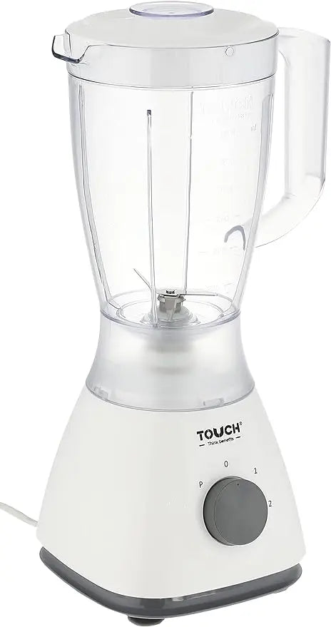 Touch El Zenouki Countertop Blender 400 Watt White - 40550
