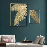 Palm leaves Set of 2 piecesWall Art-WA203