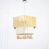Macrame chandelier-A55